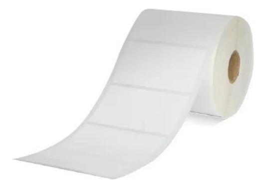 Etiquetas Adhesivas Termica Directa 75mmx40mm Rollo X1000