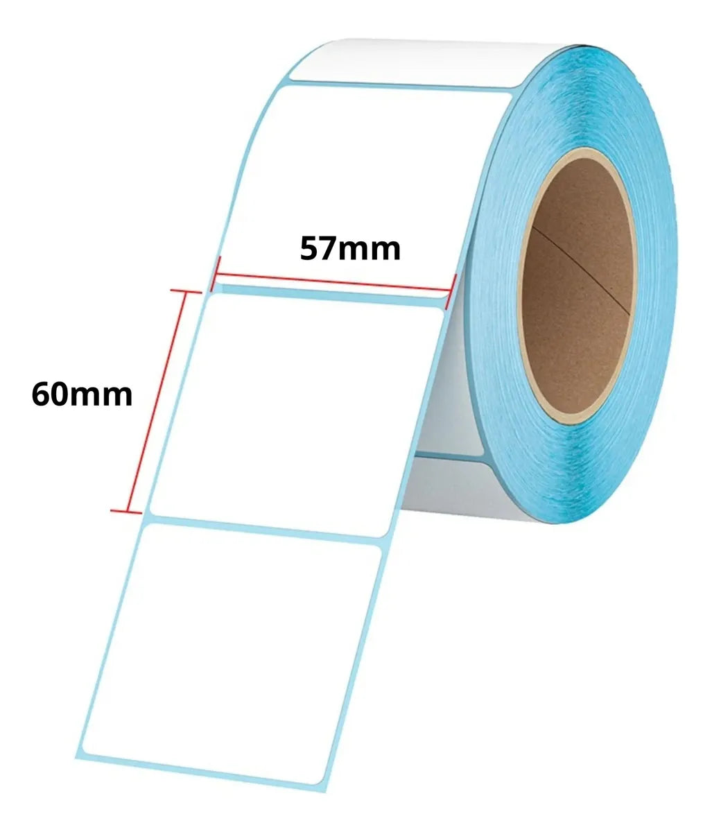 Etiquetas Adhesivas Balanza 57mm X 60mm Termica Directa X500