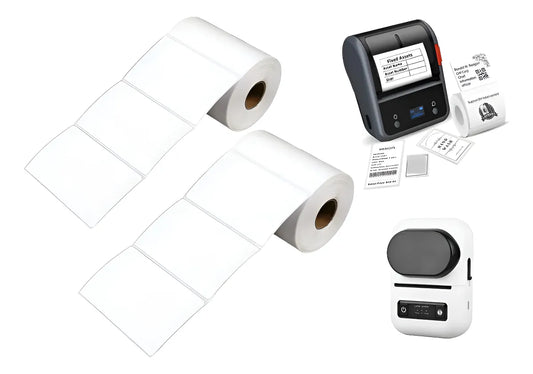 Etiquetas Adhesivas Impresoras Portatiles 40x20mm X500 Und