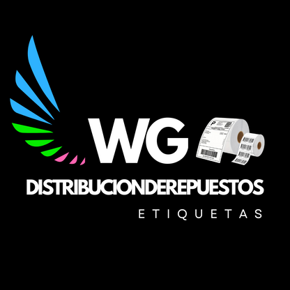 Etiquetas Adhesivas 100mm X 150mm Rollo X300 Térmica Directa